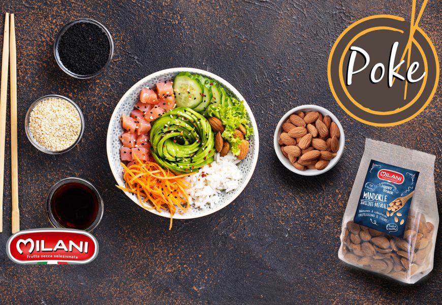 Poke salmone e mandorle: dalle Hawaii il nuovo trend