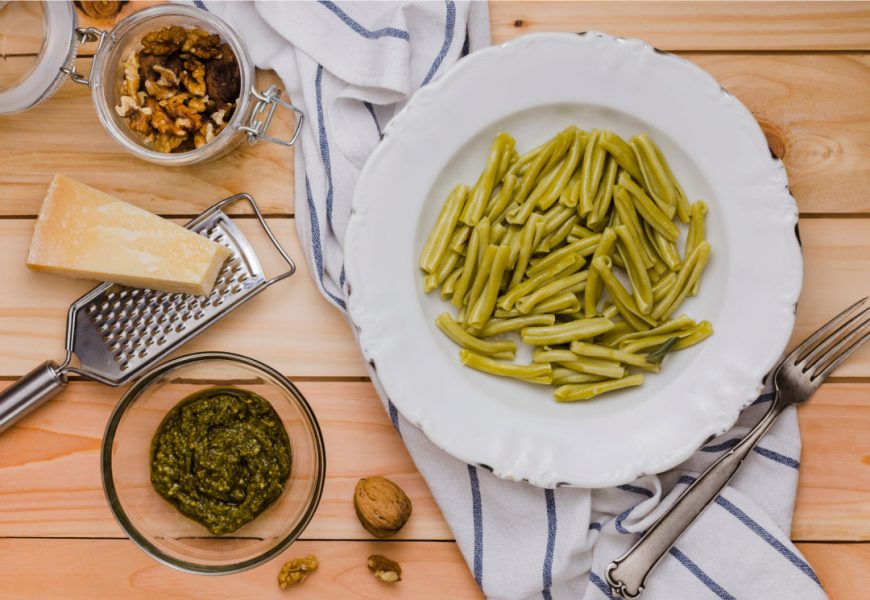 Pesto alla genovese con noci