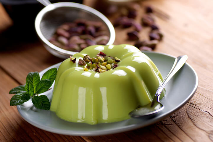 Budino al pistacchio